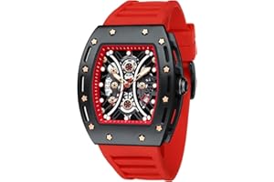 MF MINI FOCUS Watch Wristwatch Fashion Hollow Big Dial Luminous Waterproof Sport Analog Quartz Business Mens Watches Silicon Strap Dress Watch