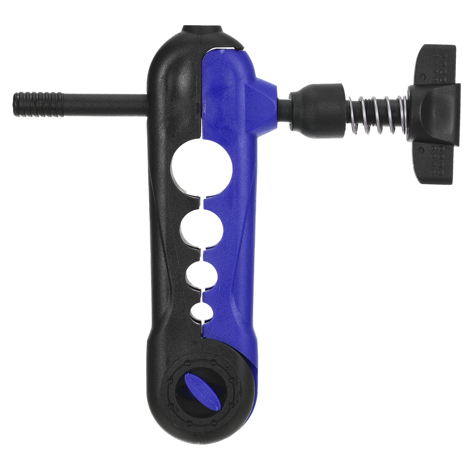 PATIKIL Fishing Line Spooler, Fishing Reel Spool Station Tool Adjustable for Various Sizes Rod, Blue Black