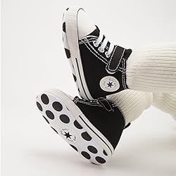 KKIIDDSS Unisex Baby Girls Boys Canvas High-top