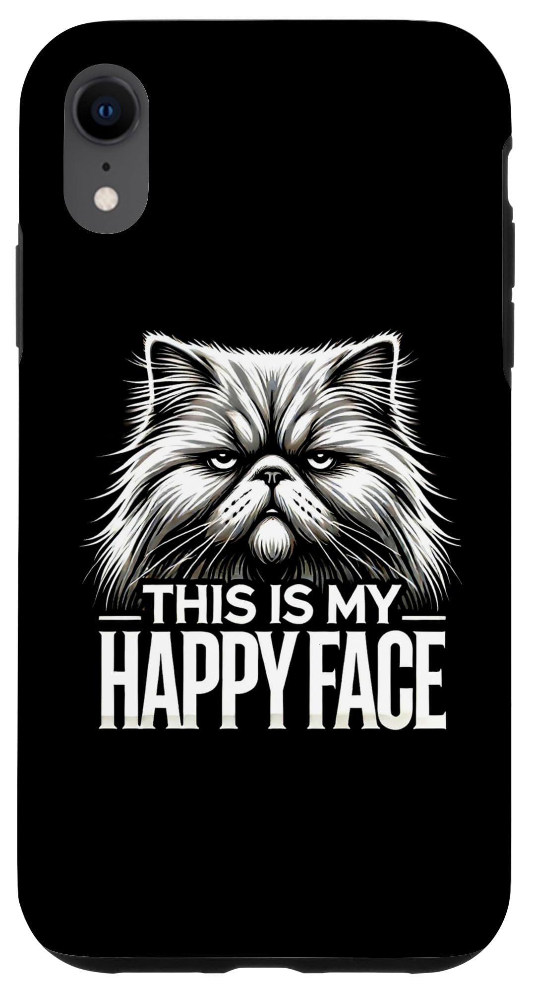 iPhone XR This is my Happy Face Funny Cats Case