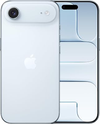 iPhone Air 1 TB: l’iPhone più sottile di sempre, display 6,5" con ProMotion fino a 120Hz, potente chip A19 Pro, fotocamera frontale Center Stage, un giorno intero di batteria, eSim; Celeste