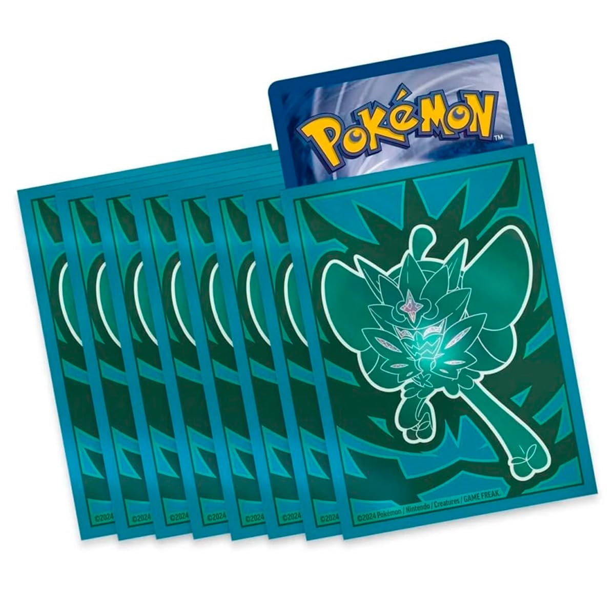 Pokemon Elite Trainer Box Sleeves [65 Pieces], Promotional ETB Box Sleeves for Cards (Ogerpon)