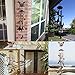 HANGHANG Butterfly Wind Chime Unique Outdoor with 4 Aluminum Tubes Soothing Melody Wind Chimes for Outdoor