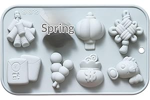 Chinese New Year Series Horse Zodiac Silicone Molds for Diy Cake Fondant Biscuit Cookies Soap Sugar Pudding Chocolate Hard Ca