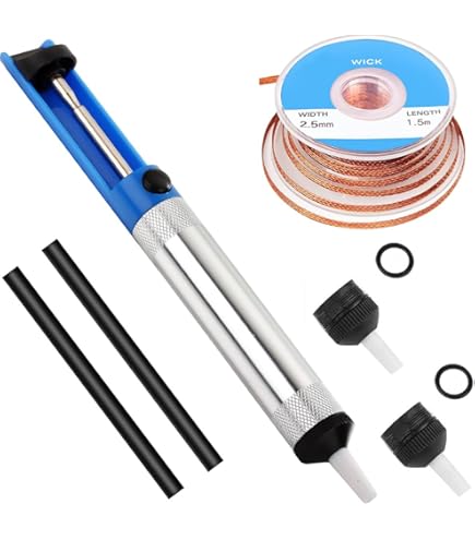 Solder Sucker, Desoldering Pump Solder Sucker Tool, No Clog Solder Removal To - View #4
