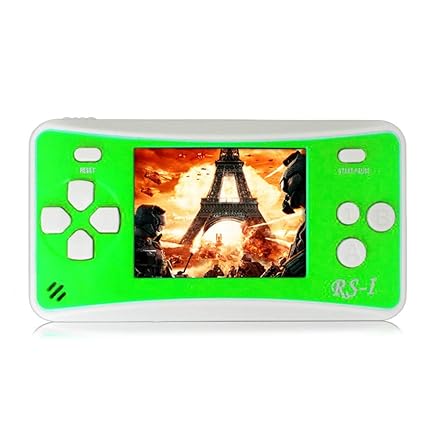 Generic Portable Video Game Console 8 Bit Retro Handheld Game Player Built-in 152 Classic Games - Blue