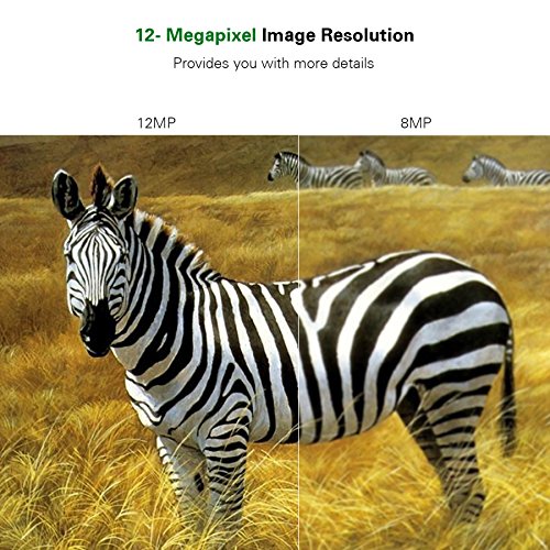 Hiram Trail Camera 12MP 1080P 2.4" LCD Hunting & Game Camera with 940nm Upgrading IR LEDs 0.5s Trigger Speed Night Vision up to 65ft/20m IP66 Waterproof & Dustproof Design - Thumbnail 3