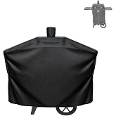 Grill Cover for Oklahoma Joe&rsquo;s Bronco 2.0 Drum Smoker &amp; Grill, 8788124P04 | 600D polyester;Weather-resistant;Side straps;Fits Oklahoma Joe Bronco 18 in. Drum Smoker;Not fit Bronco Pro 21.5 in. Smoker