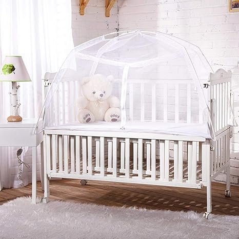 Ecisi Carpa emergente de Seguridad para Cuna para bebé,Dosel para Cama