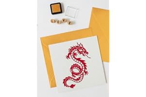 1 matrice de découpe en acier au carbone - En forme de dragon - Pour bricolage, scrapbooking, album photo, décoration, gaufra