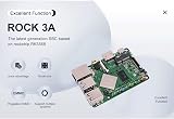 Lodokdre ROCK3 RK3568 A55 Dev Board 2GB RAM 16GB eMMC Card Computer view 2