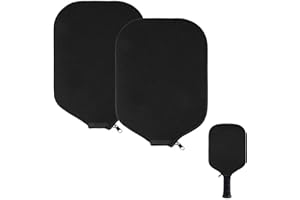 FYHJTRT 2 Pack Universal Pickleball Paddle Covers, Water Resistant Nylon with Neoprene Liner and Carry Handle，Zippered Protec