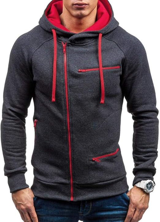 turtleneck zip up hoodie