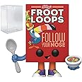 POP Ad Icons: Kelloggs - [Froot] Loops Cereal Box Funko Vinyl Figure (Bundled with Compatible Box Protector Case)