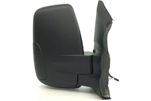 LONGLING Passenger Right Side Mirror Replacement Power Mirror and Heated Without Indicator Fit Ford Transit 150 250 350 from 2015-Onward