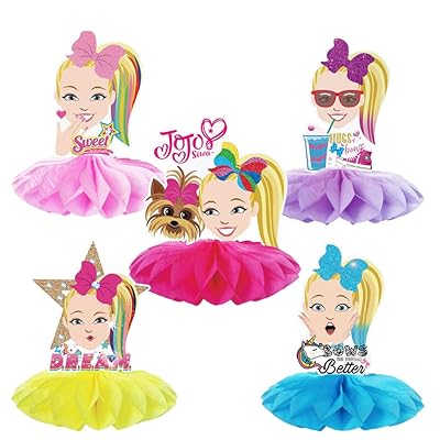 Buy Jojo Centerpieces For Jojo Party Supplies Tables Flowers Desk Decorations Party Favor Online In Kenya B08p1zq9tm