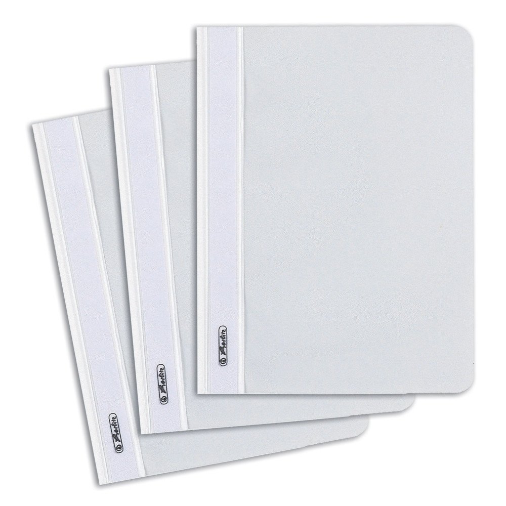 herlitz Classic Style A5 File Folder, Pack of 1, Polypropylene, Assorted Colors
