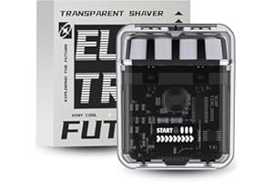 TRUWELBY Electric Razor for Men Electric Mini Travel Shaver 8500 RPM Motor Face Shaver for Men Compact Portable Rechargeable Pocket Shaver Cordless Lightweight