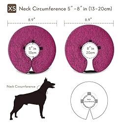 MIDOG Dog Cone Collar, Inflatable Dog Neck Donut
