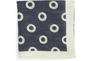 Topdrawer Japanese Handkerchief, Pocket Square, 100% Cotton, Made in Japan