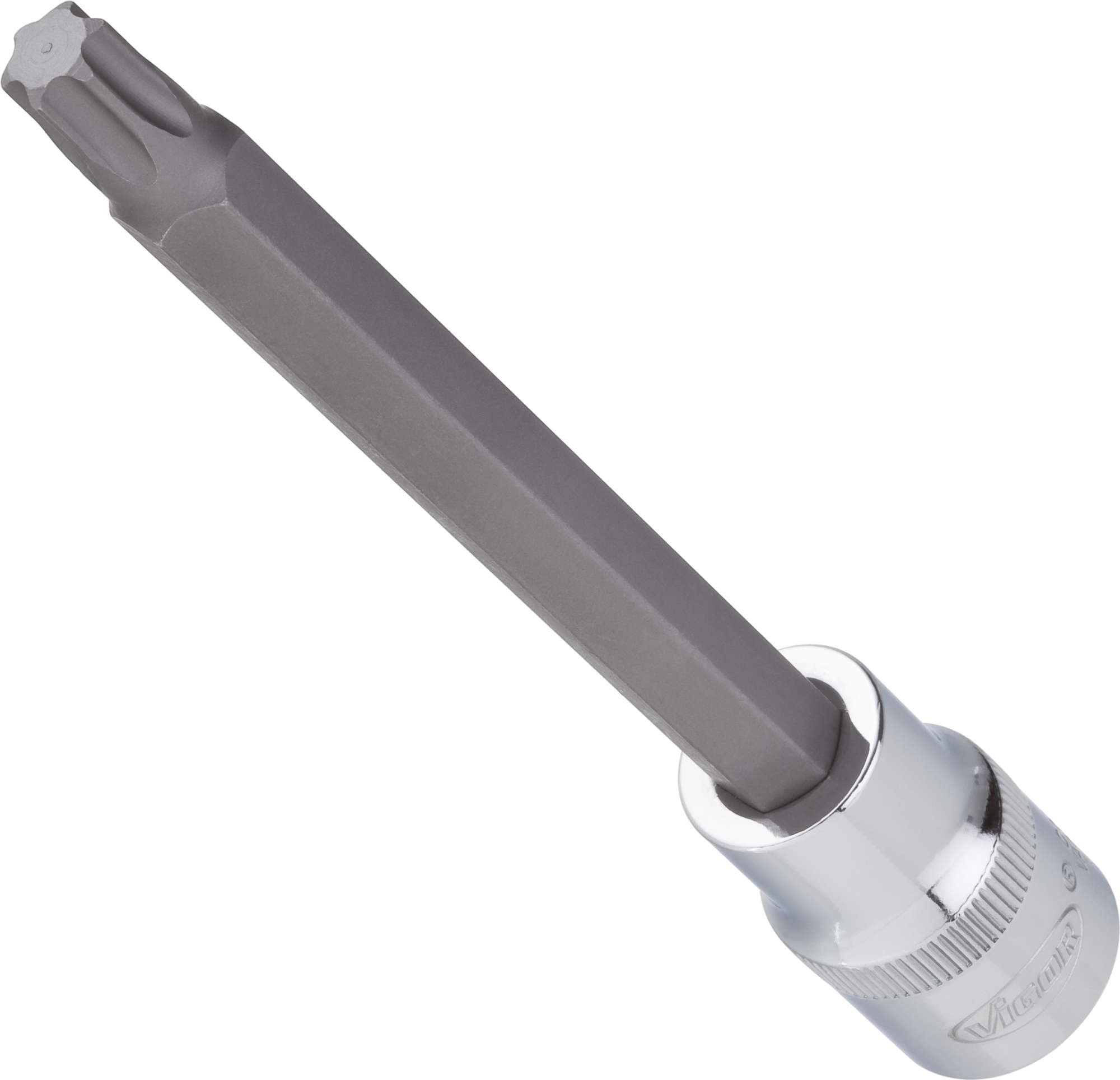 Vigor V2176 Torx Screwdriver Socket Bit, T55 mm, L 140 mm, 1/2"