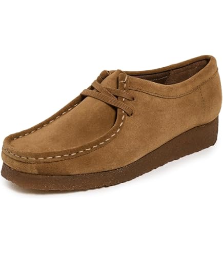 Amazon.com | Clarks Men's Wallabee Loafer Loafer Maple Suede Weave