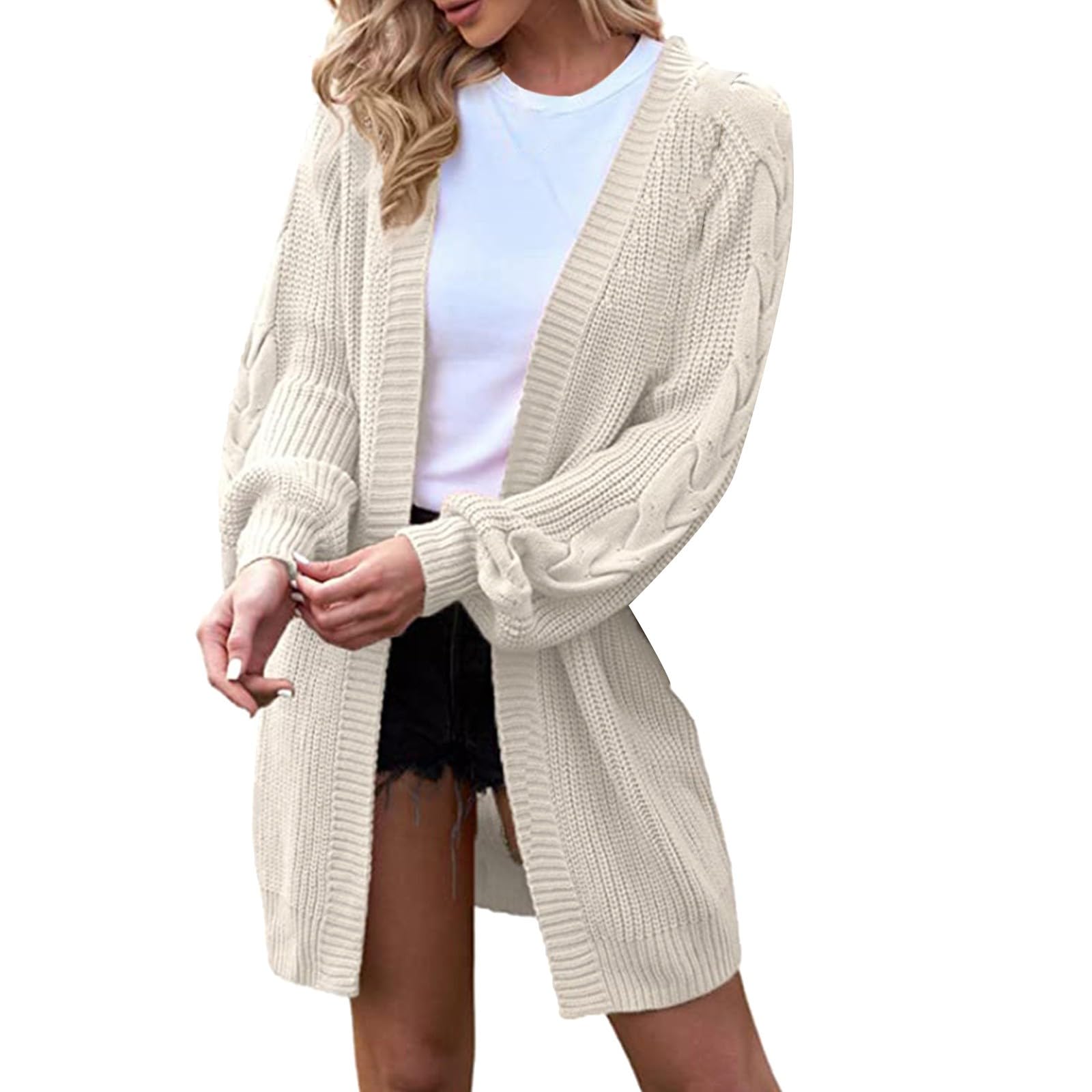 ADJHDFH Cardigan For Women Short Sleeve Lightweight