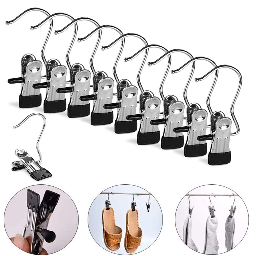 Clip Per Asciugamani Da 6 Pezzi Clip Per Asciugamano In Cotone Intrecciato Con Morsetto In Metallo Appendiabi Per Accessori Da Cucina Per Appendiabi Da Bagno Di Casa - Foto 10