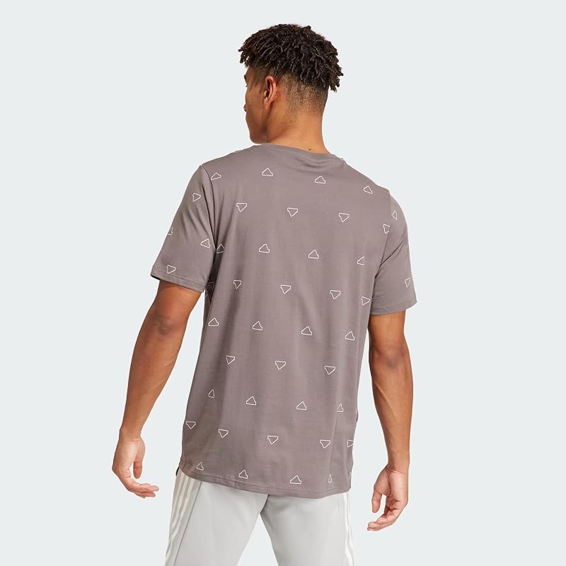 Uomo Seasonal Essentials Monogram Graphic Tee, Charcoal, M