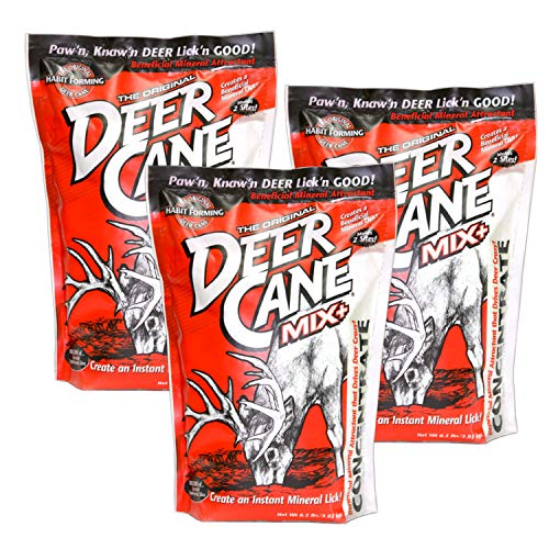 Evolved Habitat Deer Cane Mix Mineral & Attractant 6.5 Lb Bag. 3 Pack Deer Cane Mix 3 Pack
