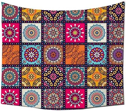 ZfgG Indian Hippie Tapestry Wall Hanging Bohemian Wall Decoration Rectangular Polyester Fabric New Era Tapestry (Size : 100 * 130cm)