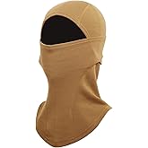 100% Merino Wool Balaclava, Winter Warm Ski Mask for Men Women Cold Weather Gear