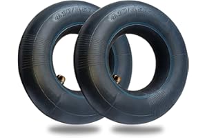 Tworider 2 Pcs 4.10/3.50-4" Replacement Inner Tubes, Heavy Duty Inner Tubes For Such As Lawn Mowers, Trailers,Trolleys,Wheelb