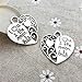 Kinteshun Lettering Sayings Words Charm Hang Tag Quote Message Verses Charm Pendant for DIY Necklace Bracelet Jewelry Making Accessaries(12pcs,Antique Silver Color)