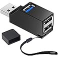 USB Hub,3 Port High Speed Splitter Plug and Play Bus Powered for MacBook, Mac Pro/Mini, iMac, Surface Pro, XPS, Notebook PC,