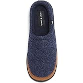 Lucky Brand Boy's Fleece Clog Micro Suede Tab Slippers – Comfortable and Cozy Footwear for Boys