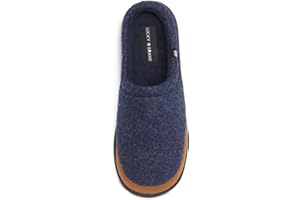 Lucky Brand Boy's Fleece Clog Micro Suede Tab Slippers – Comfortable and Cozy Footwear for Boys