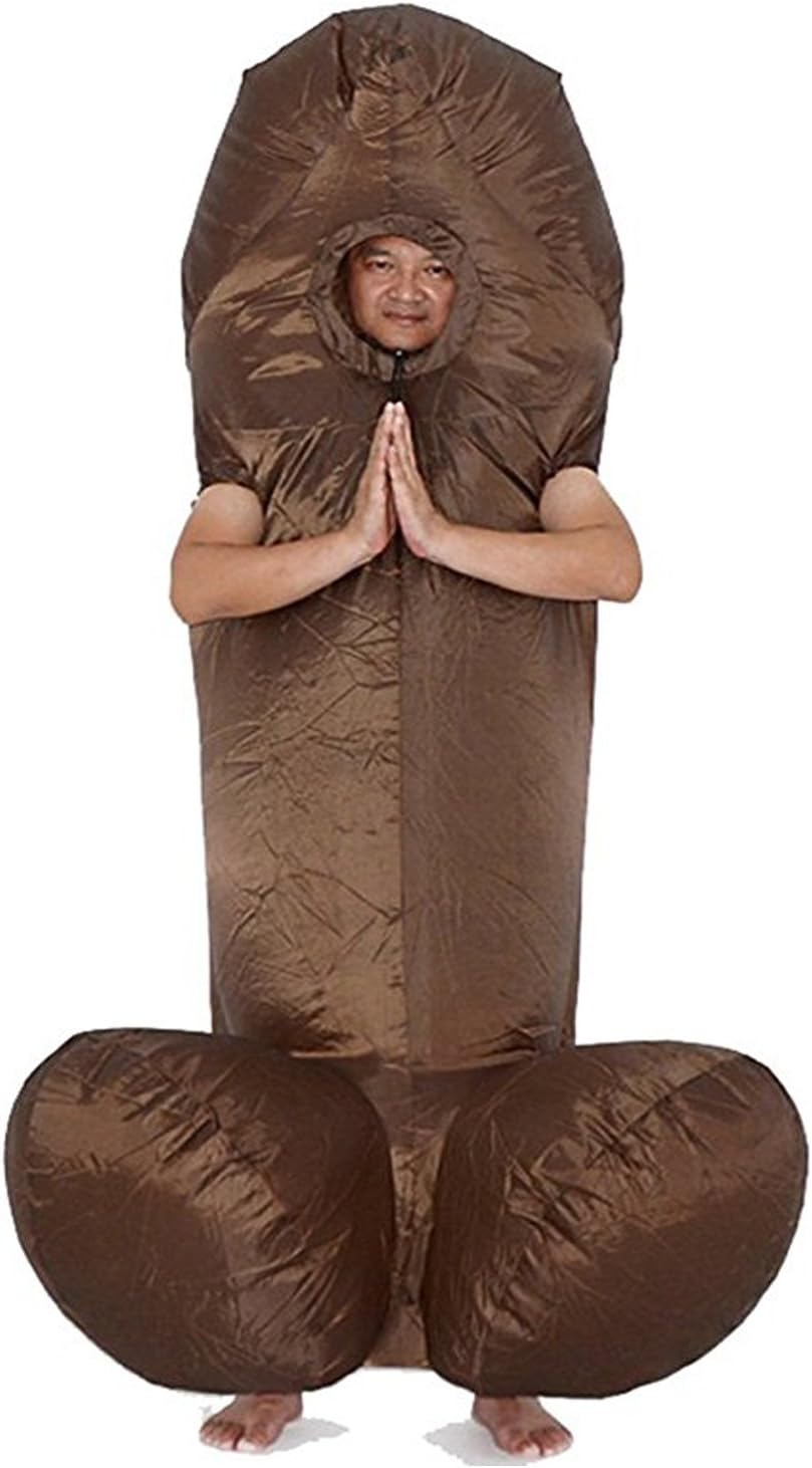 Wecloth Halloween Costume Cosplay Colorful Fullbody Inflatable Suit Funny Costume Party Cosplay Adult