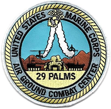 US Marine Corps 29 Palms Combat Center Military Patch