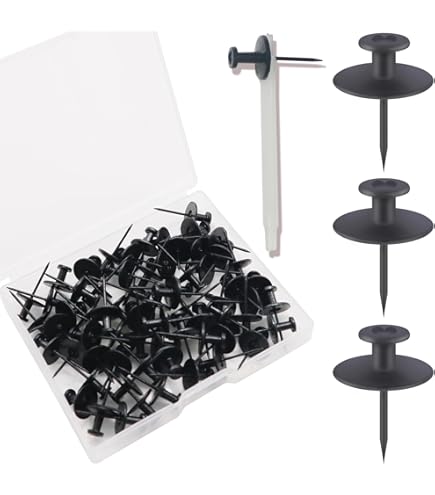 Lot De 75 Clous Décoratifs Pour Accrocher Des Photos, Cadre Noir