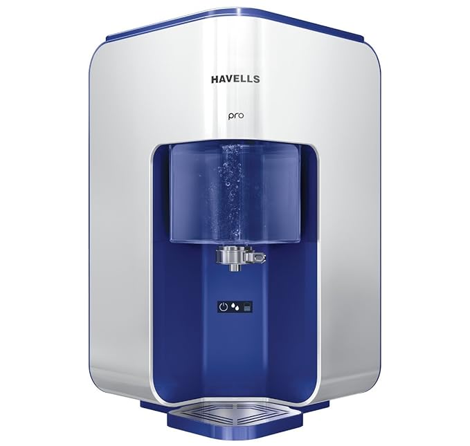 Havells Pro Alkaline with 100% RO & UV Purified Alkaline Water Purifier (Beige and White)
