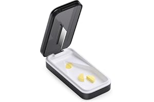 BUG HULL Pill Cutter with Removable V-Shaped Silicone Pad, Pill Splitter with Sharp Blade, Pill Cutter Splitter for Small and