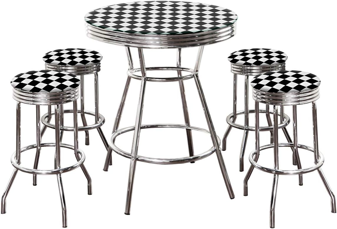 Best Checker Flag Bar Stool