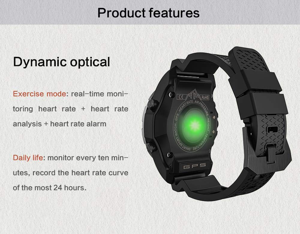 Smart Watch S966 ECG HR Soporte GPS Multi-Sport Fitness ...