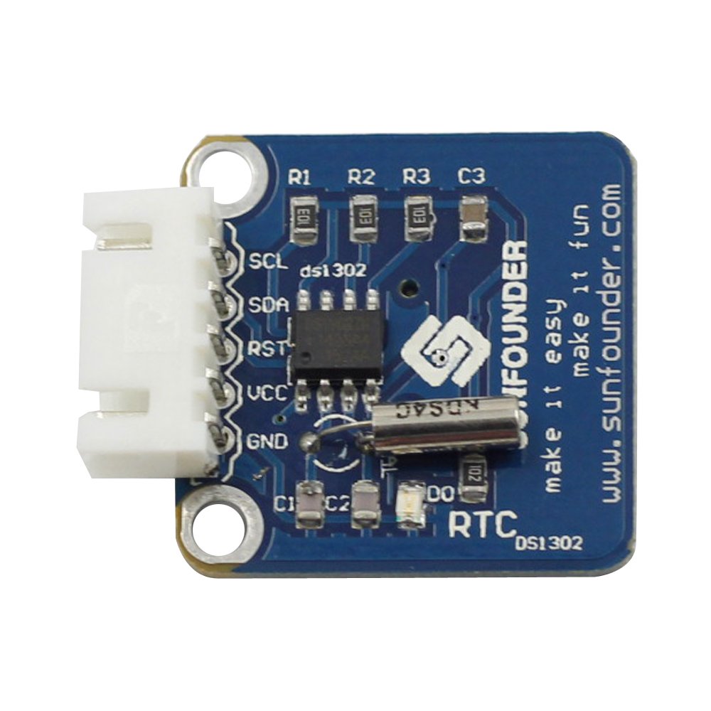 Sunfounder Rtc Ds1302 Real Time Clock Module For Arduino Raspberry