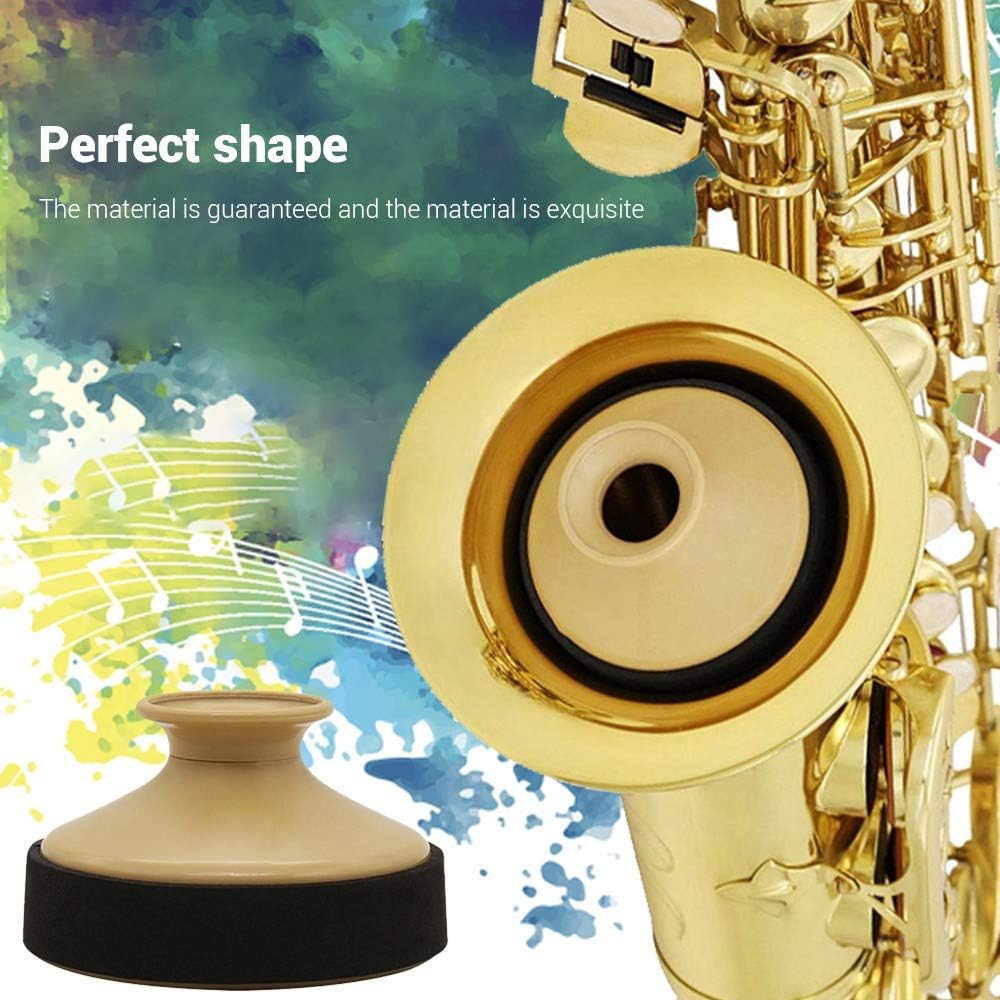 ABS Plastic Straight Saxophone Mute Silencer for Indoor Saxophone