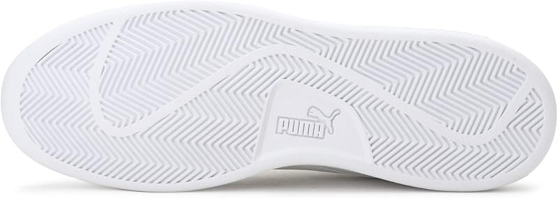 Puma smash v2 l, calçados esportivos adultos unissex, bianco (branco branco), 43 eu — foto 6 de 8