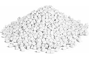 Ceramic Media for Rock Tumbling,Rock Tumbling Ceramic Filler,Triangle Buffing Abrasive Material,500g Tumbling Ball Rock Polis