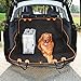 Dog Car Seat Cover Protector, Waterproof Nonslip Pet Seat Cover, Hammock Heavy Duty Scratch-Proof Back Seat Cover Mattress for Dogs Fits Most Cars Trucks SUVs (Seat Belt& Dog Collar Included)