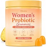 Vaginal Probiotics Gummies for Women,pH Balance&amp;Flora Support,5 Billion CFU | 5 Strains Probiotic Gummies with Cranberry Extract,Prebiotic Fiber&amp; Vitamin C for Digestive,Immune and Daily Wellness Support